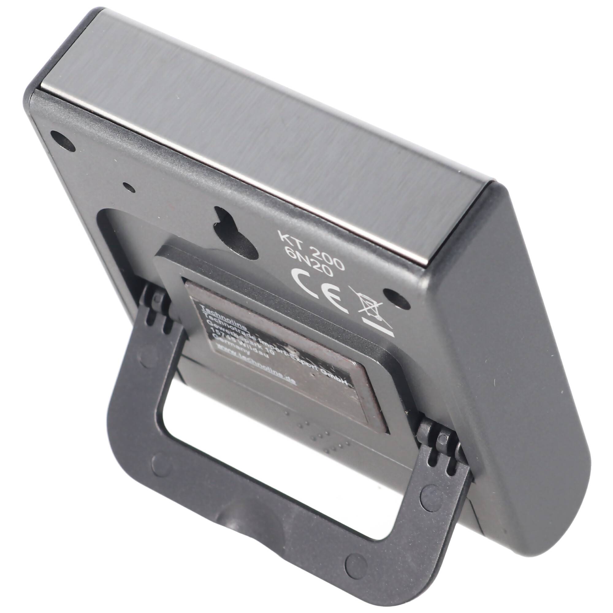 Edelstahl Digital Küchentimer, Timer mit Alarm, up und down Funktion, Ständer, Magnet