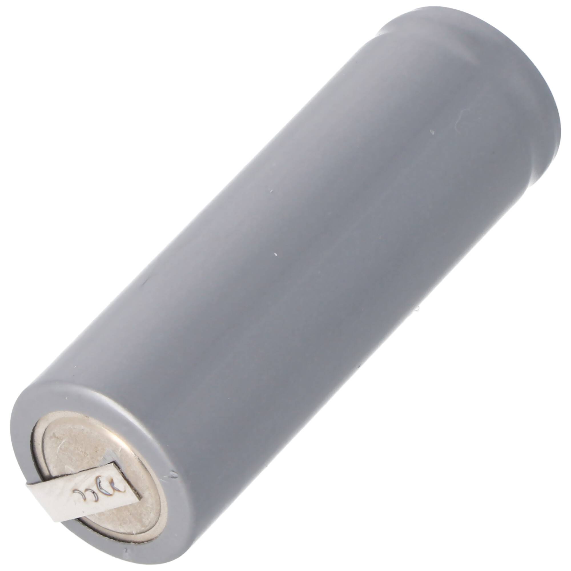 HHR-120 Akku passend für Rasierer, Rasierapperate 1,2 Volt 1200mAh mit Lötfahne U-Form
