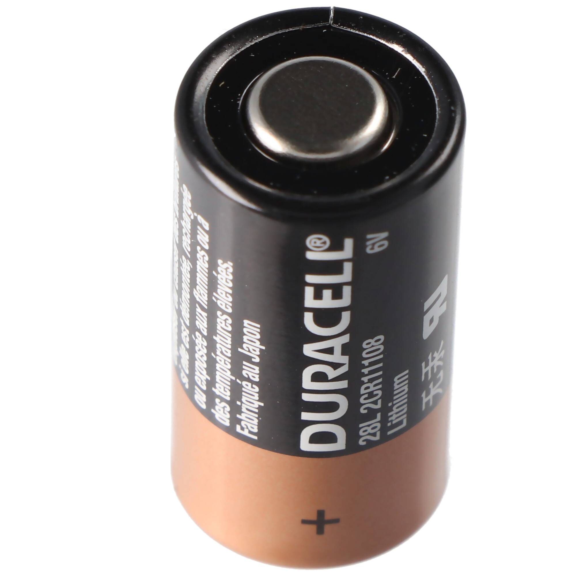 Duracell Photobatterie PX28L Lithium 6V 150mAh, 2CR11108, 2CR13252, L544