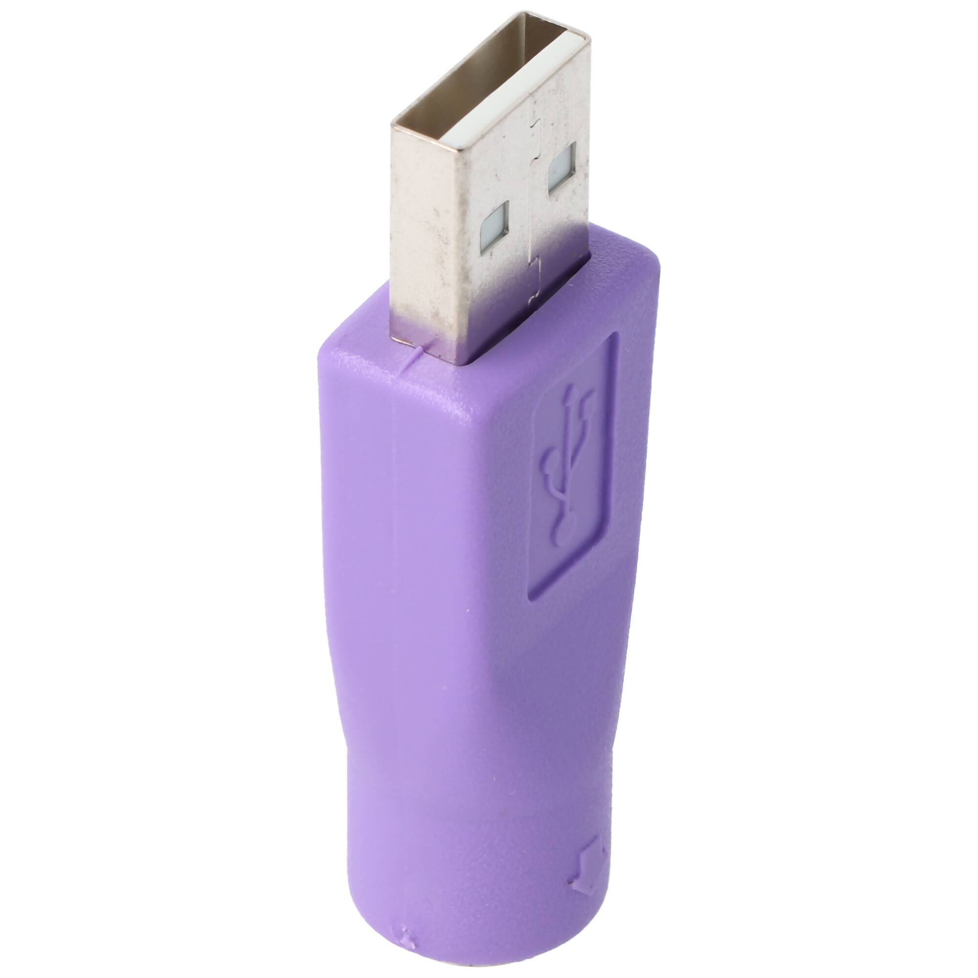 USB-Adapter vom A-Stecker zur PS/2-Buchse, für die Benutzung mit Kombo Tastatur
