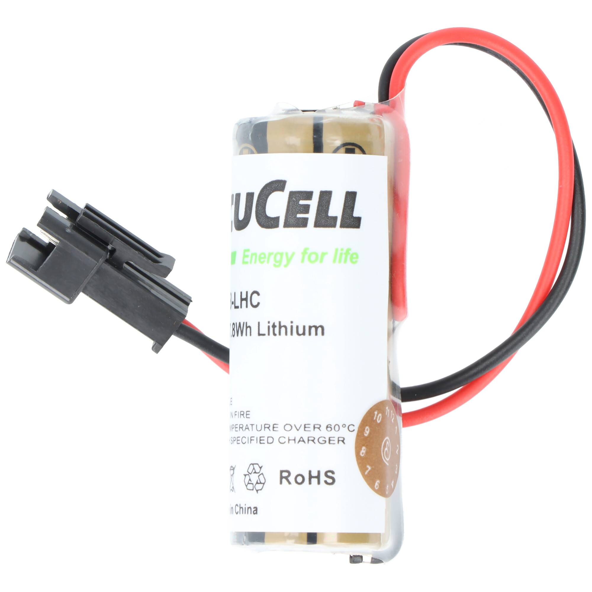 CR8LHC Lithium Batterie passend für Fuji CR8-LHC, FDK CR8.L, CR8.LHC, THP3053