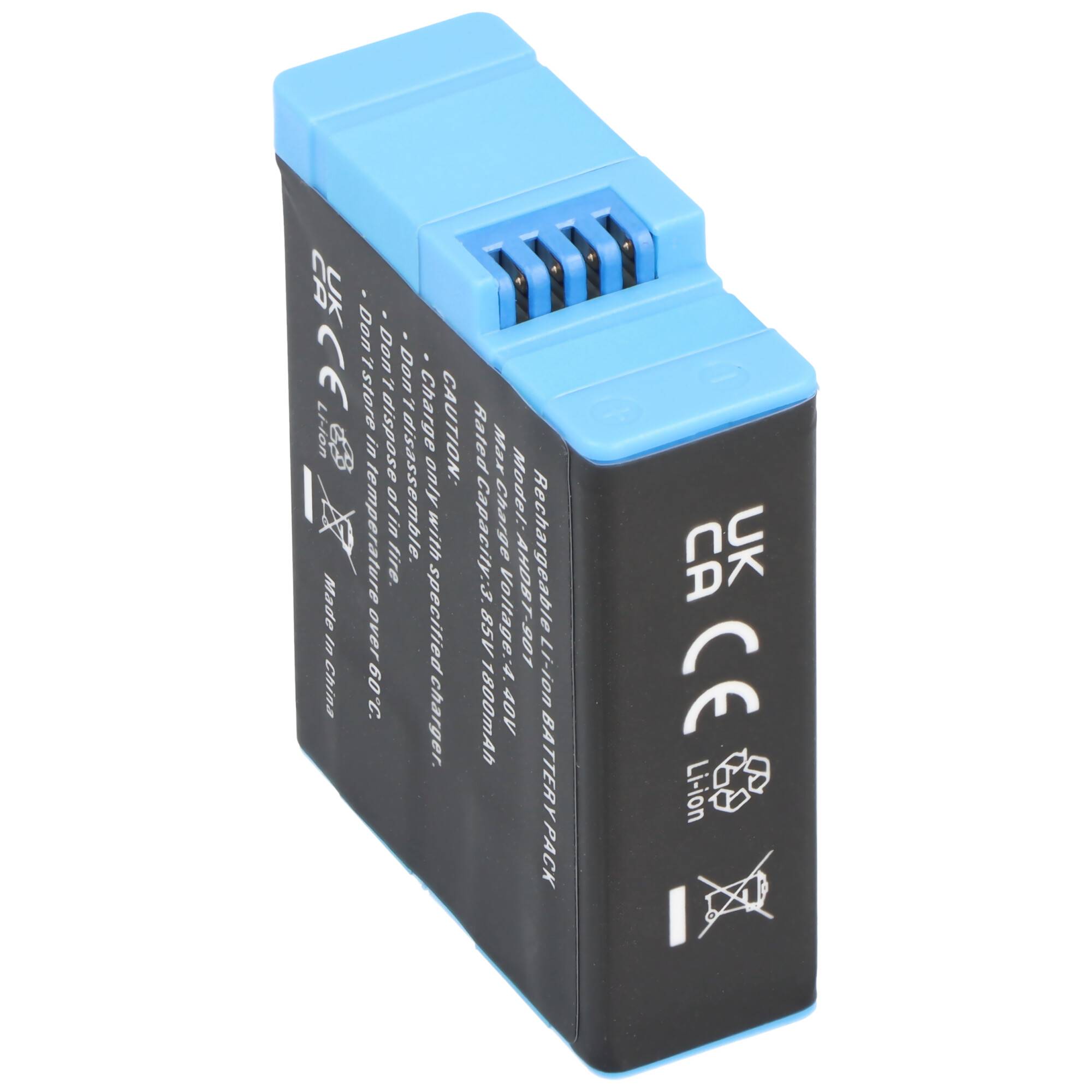 Akku passend für GoPro Hero 9 Hero 10 Li-ion 3,85V 1800mAh 6,9Wh
