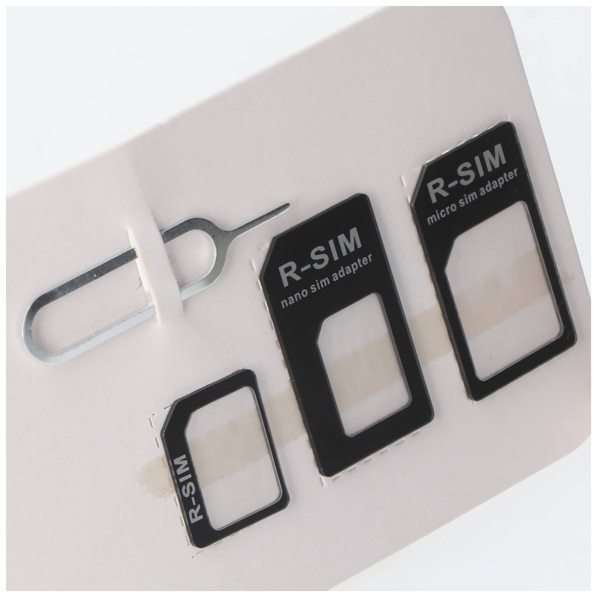 SIM-Kartenadapter 4in1, Adapter Micro-SIM auf SIM, Nano-SIM auf SIM, Nano-SIM auf Micro-SIM