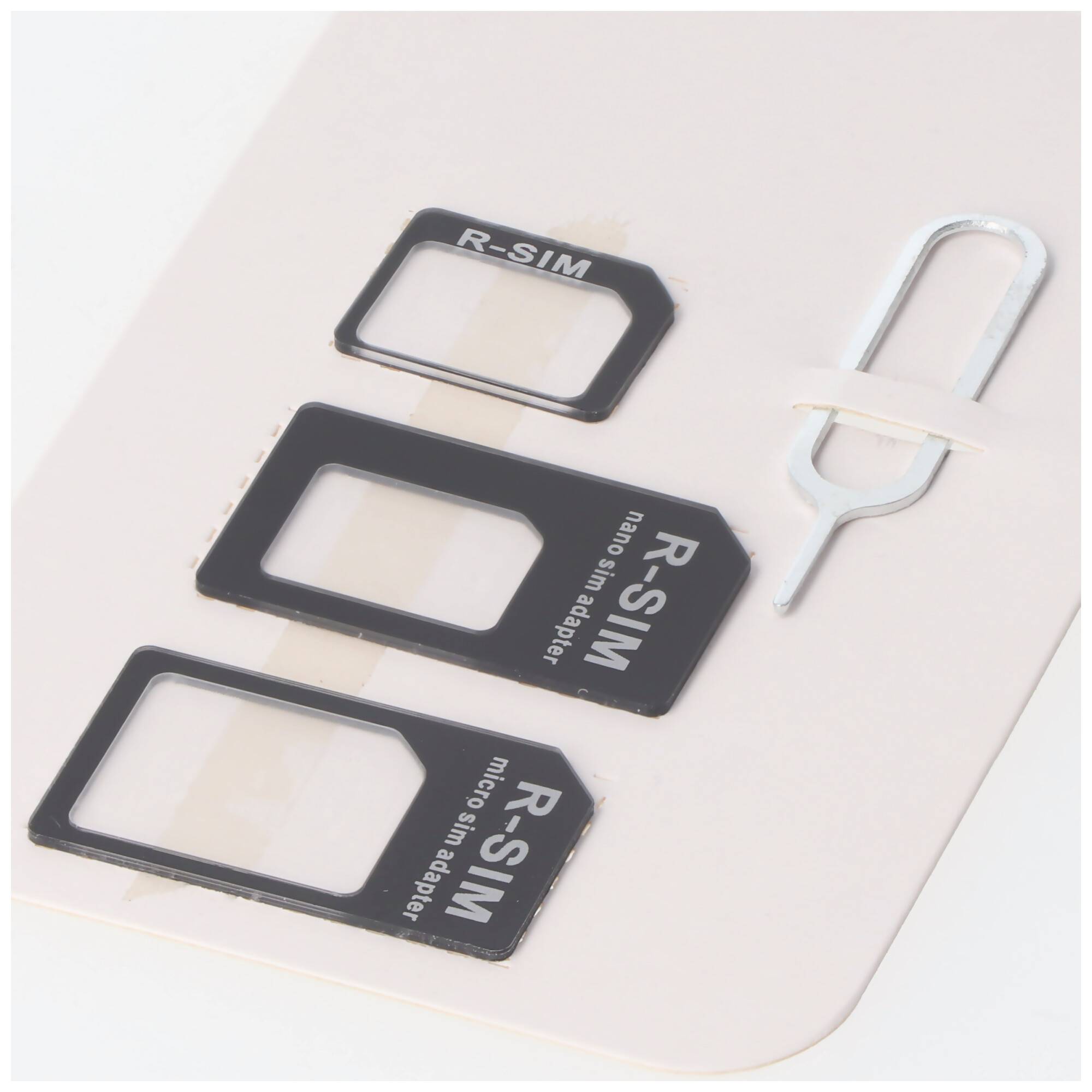 SIM-Kartenadapter 4in1, Adapter Micro-SIM auf SIM, Nano-SIM auf SIM, Nano-SIM auf Micro-SIM