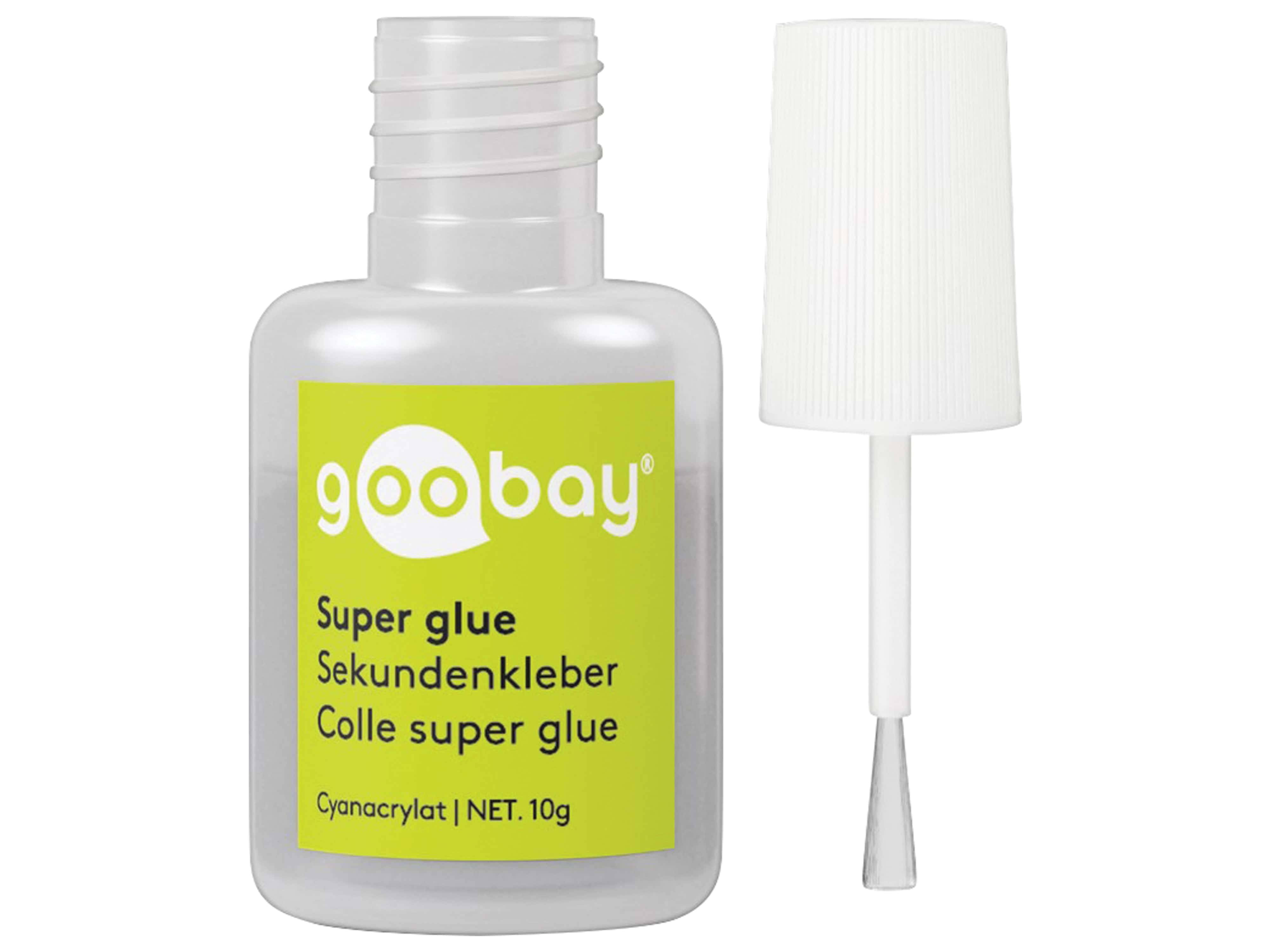 GOOBAY Sekundenkleber SUPER GLUE, 10 g