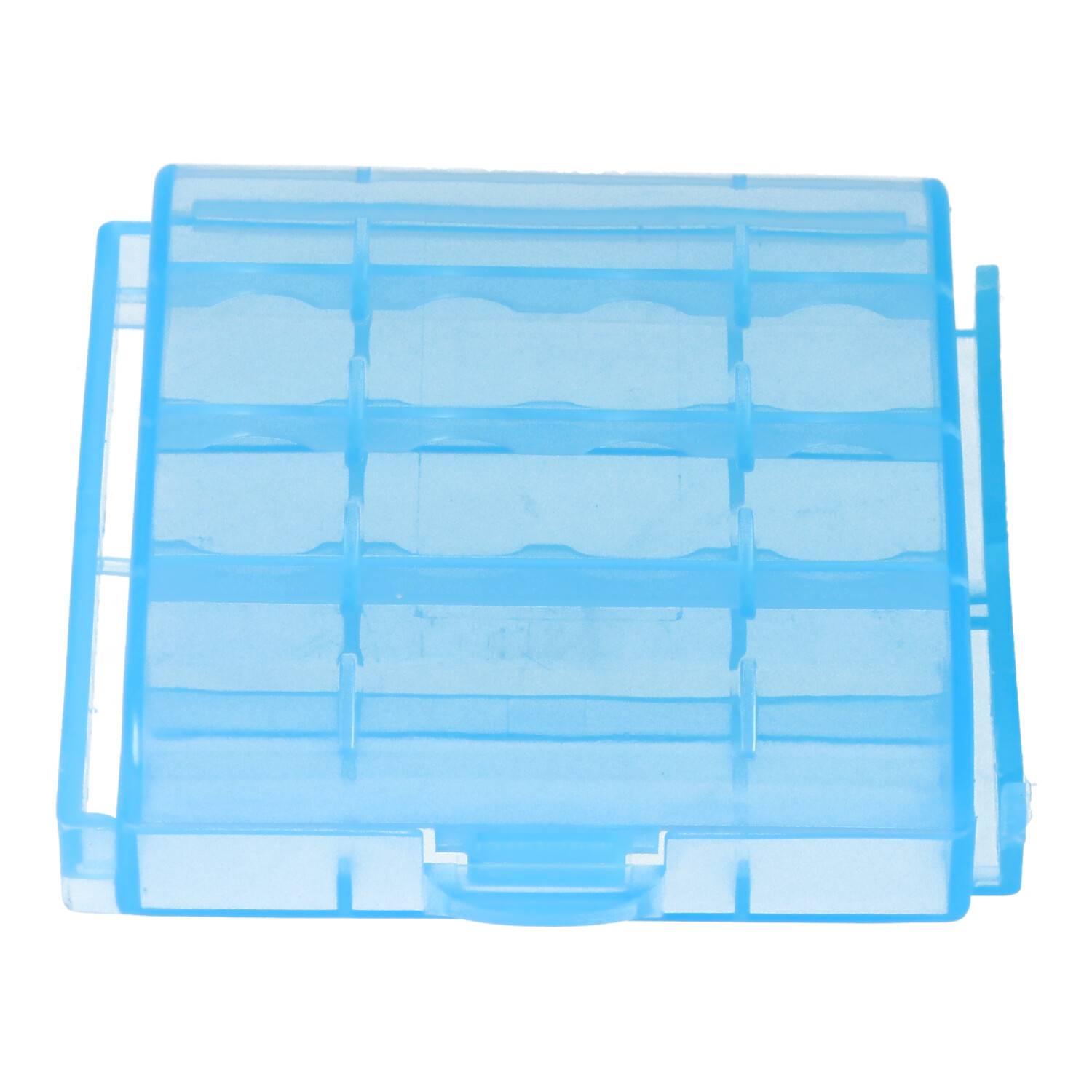 Universal AccuCell AccuSafe, Akkubox Aufbewahrungsbox Blau für AA/AA