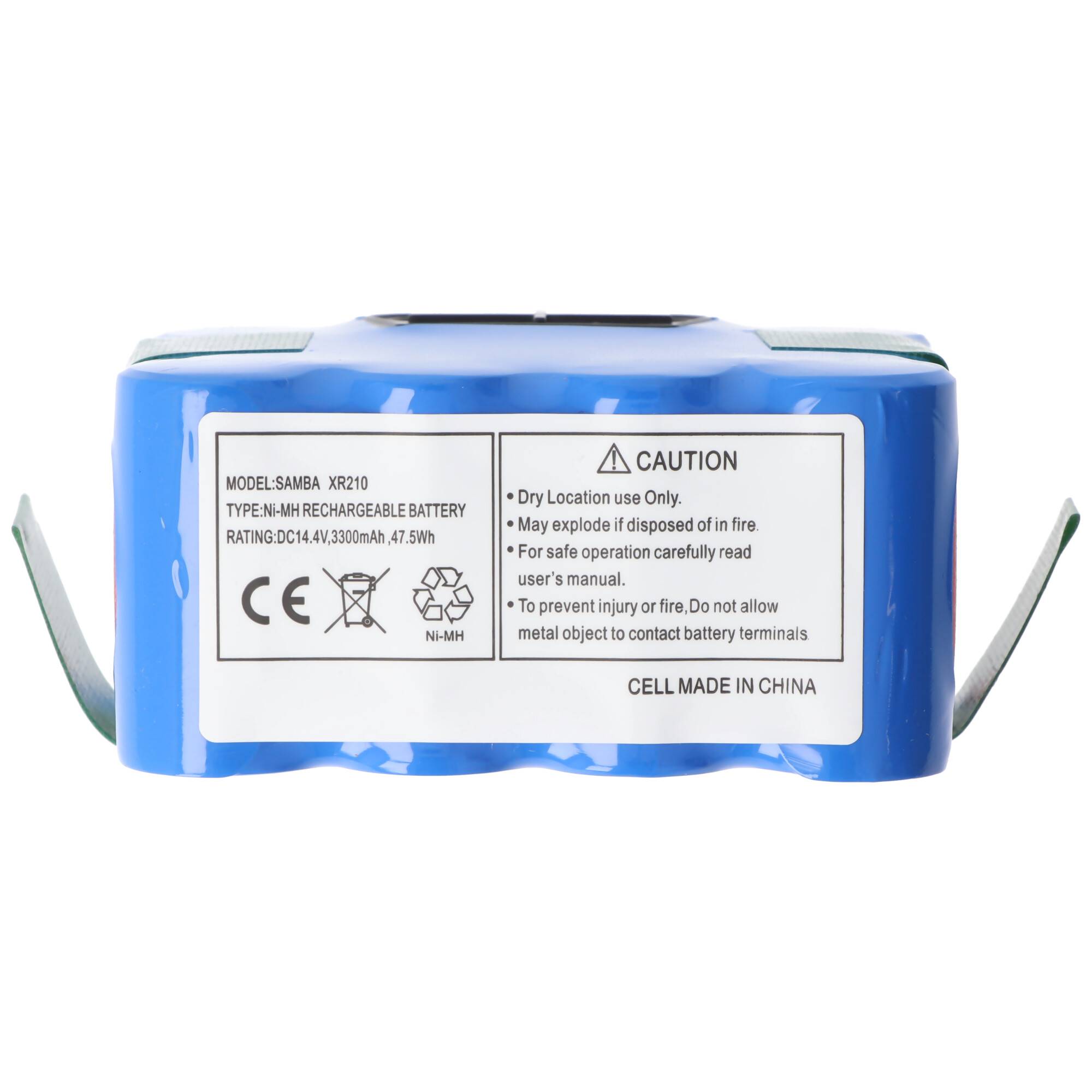 SAMBA XR210 Akku 14,4 Volt mit 3300mAh, NS3000D03X3, YX-NiMH-022144 als Nachbau Akku von AccuCell