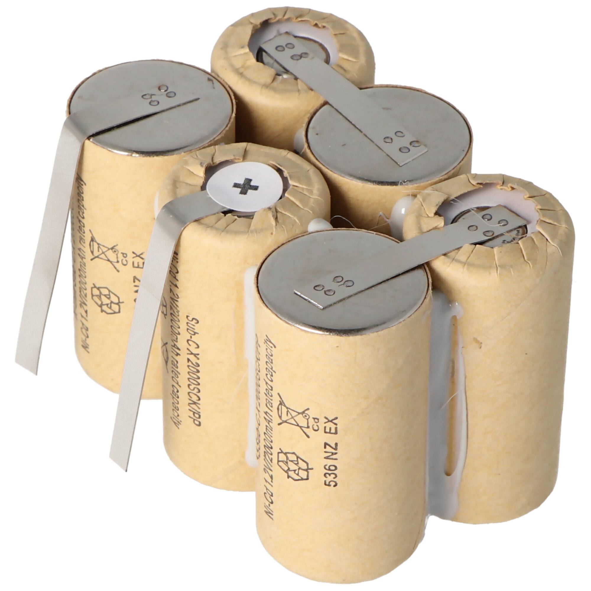 Akku zum Selbsteinbau passend für den Black & Decker Dustbuster Extreme 7,2V Akk