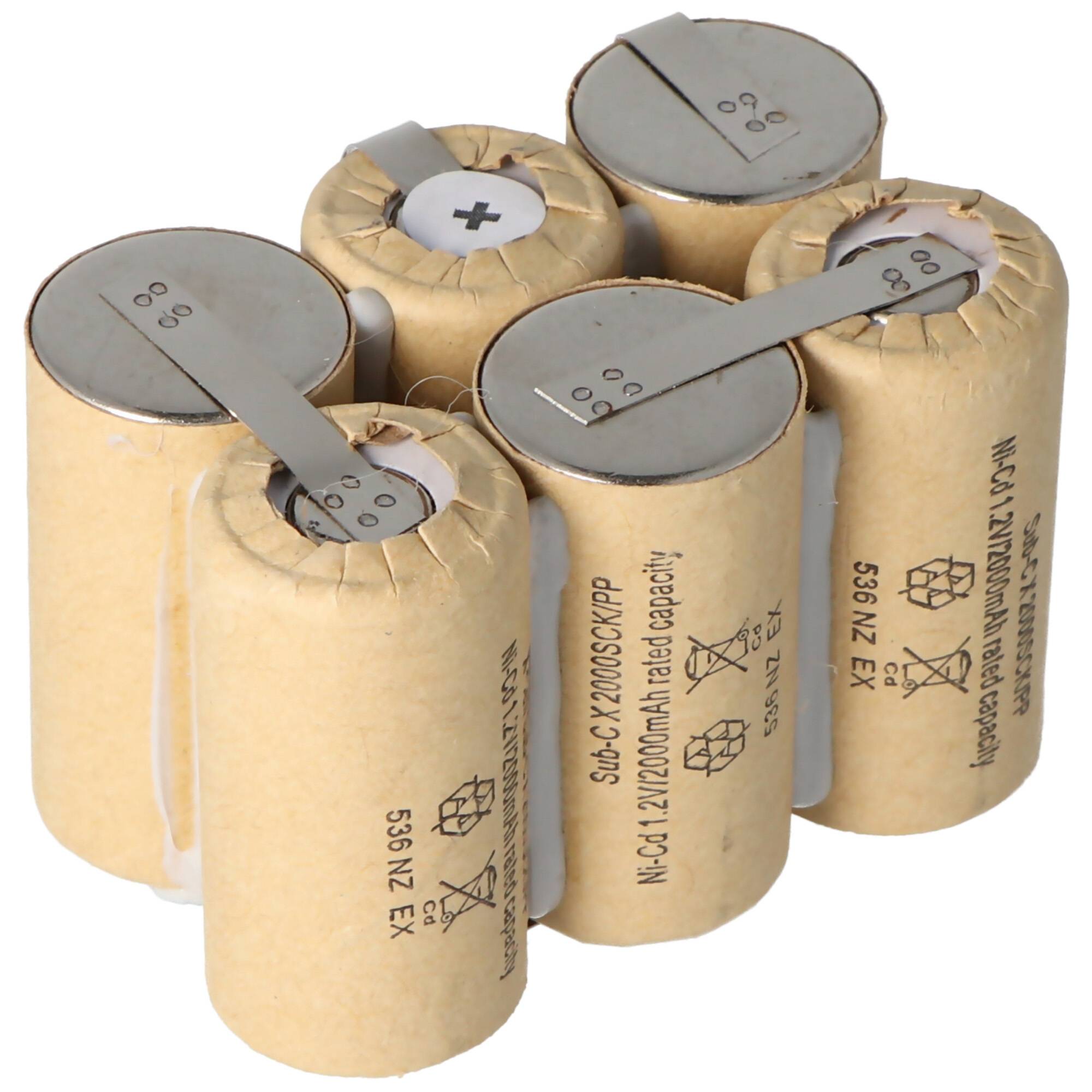 Akku zum Selbsteinbau passend für den Black & Decker Dustbuster Extreme 7,2V Akk