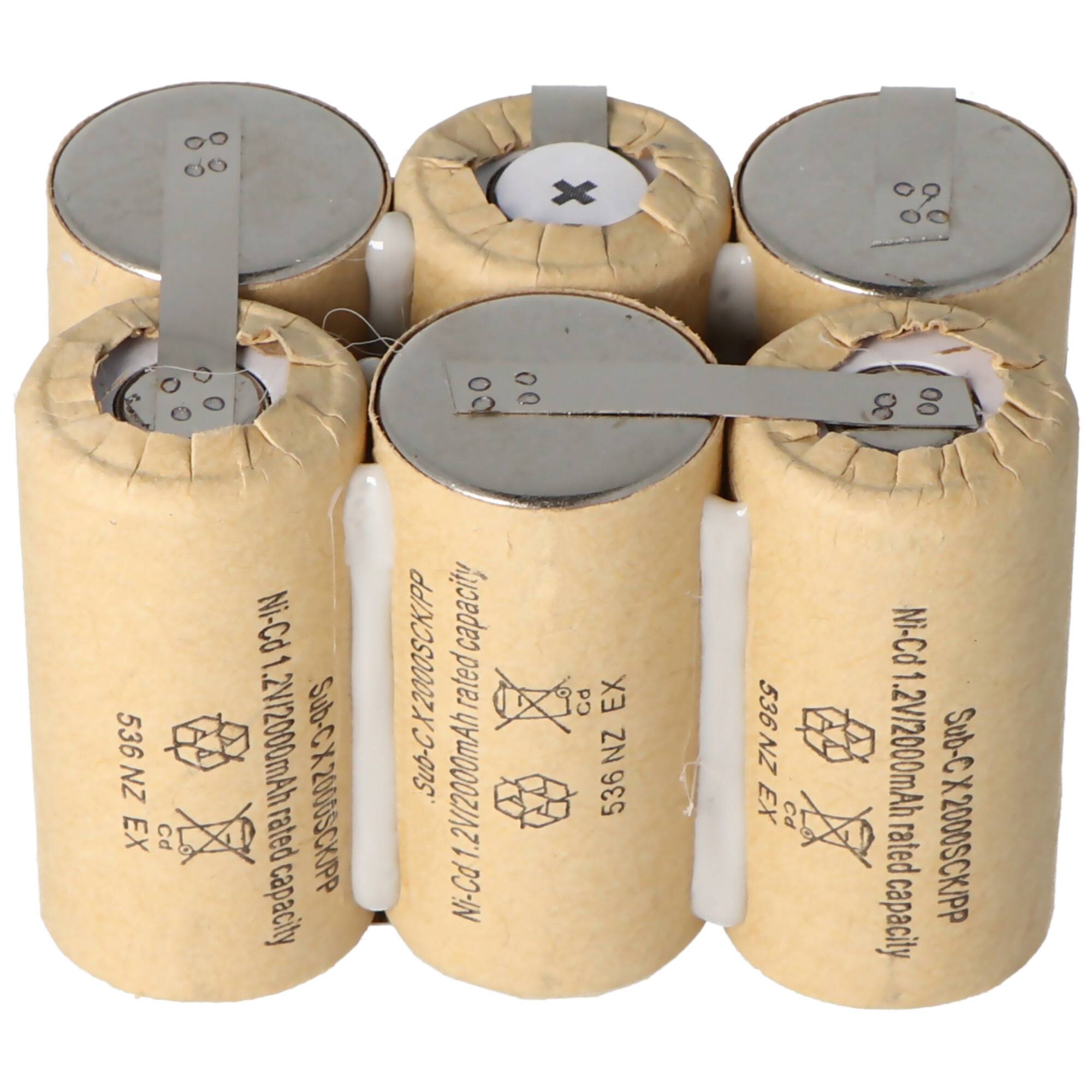 Akku zum Selbsteinbau passend für den Black & Decker Dustbuster Extreme 7,2V Akk