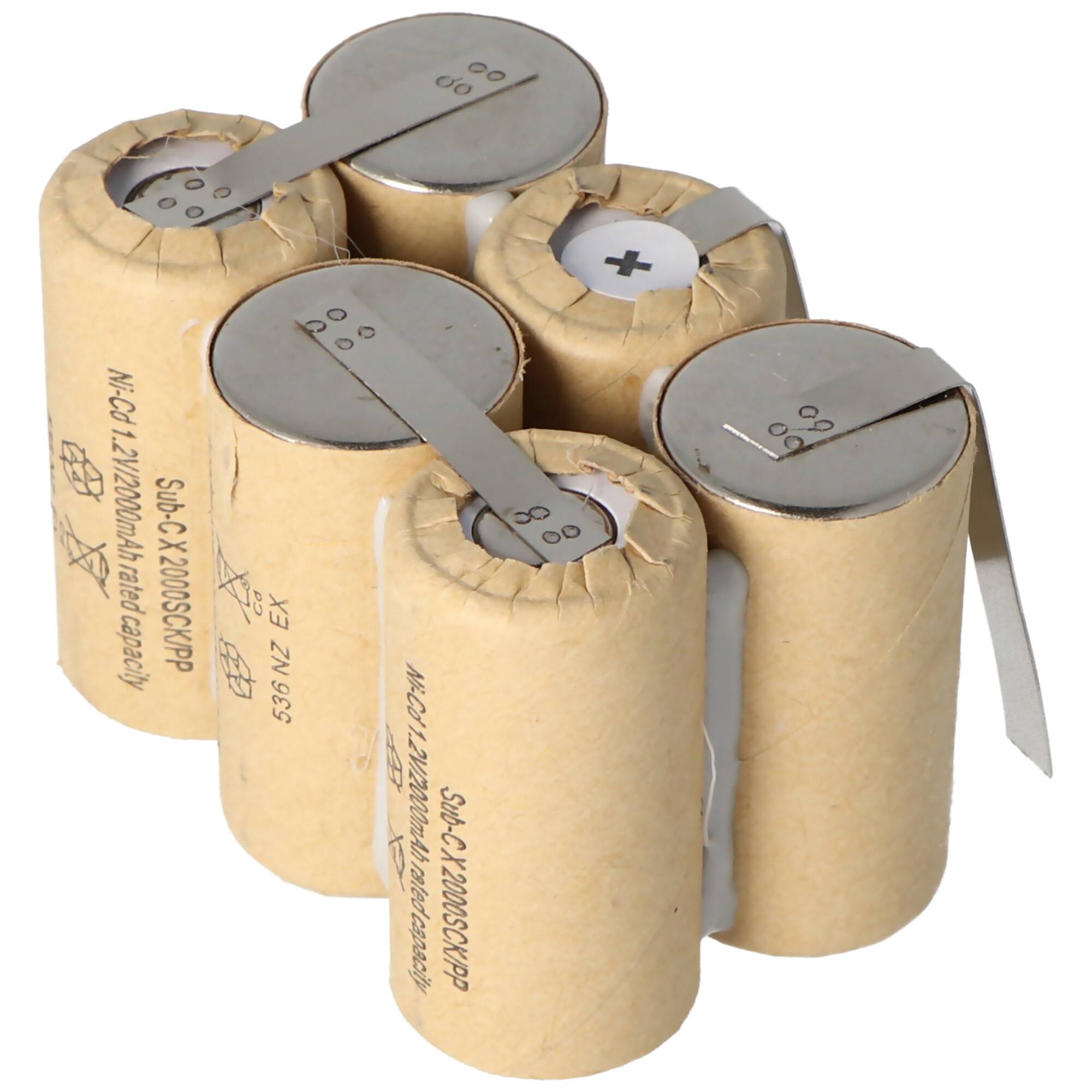 Akku zum Selbsteinbau passend für den Black & Decker Dustbuster Extreme 7,2V Akk