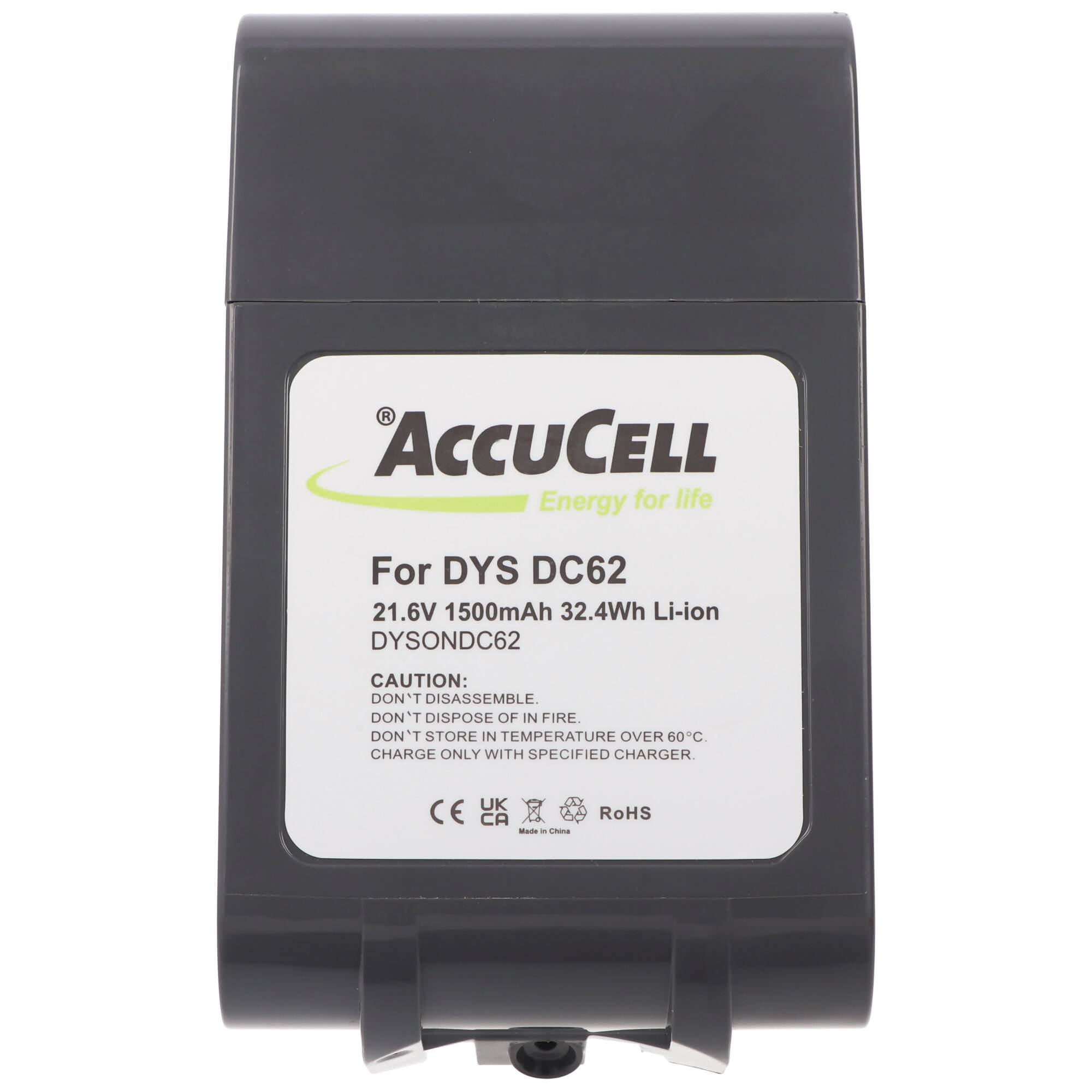 Akku passend für Dyson DC58, DC59, DC61, DC62, 61034-01 Akku 965874-02