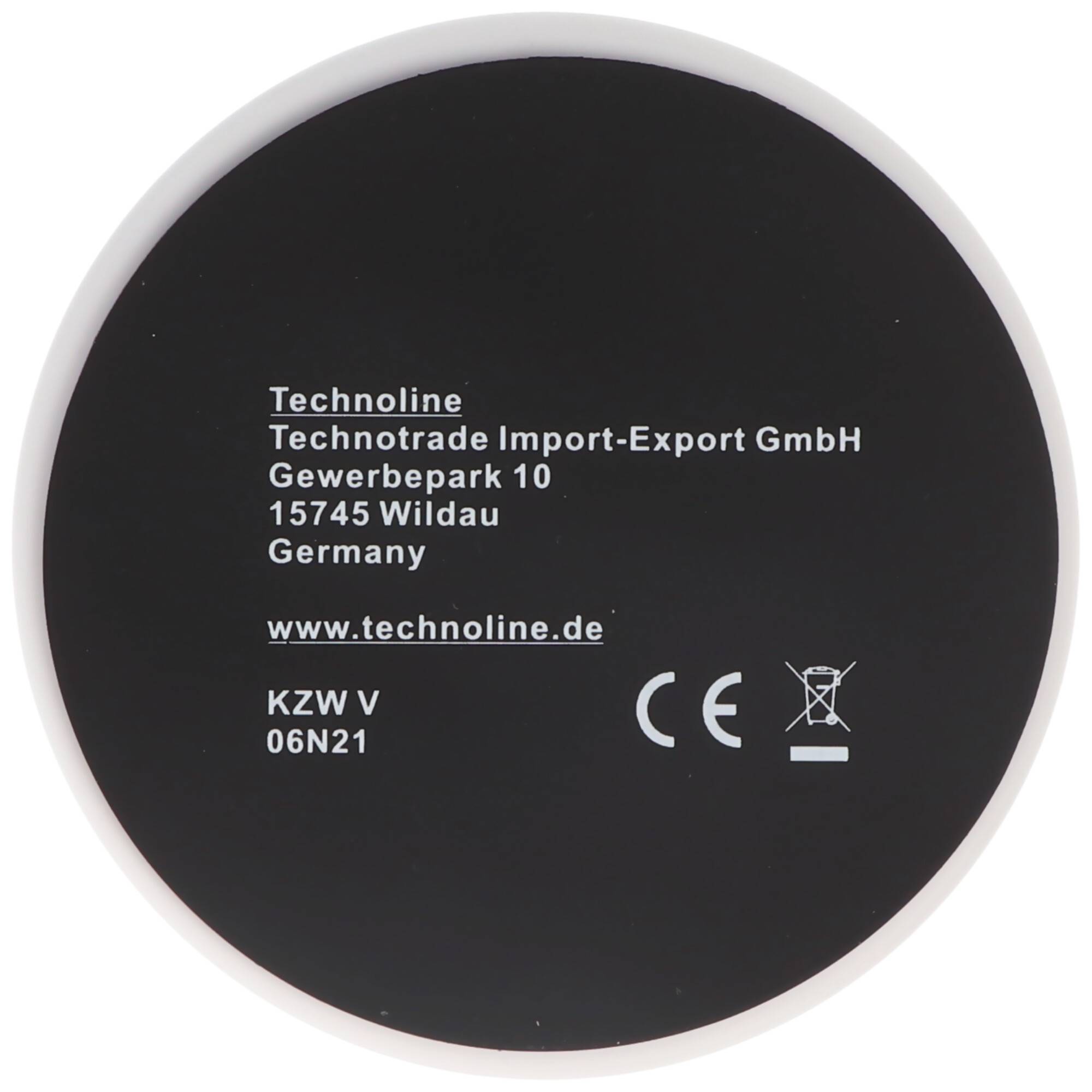 Kurzzeitwecker Analog Silber im klassischen, runden Design