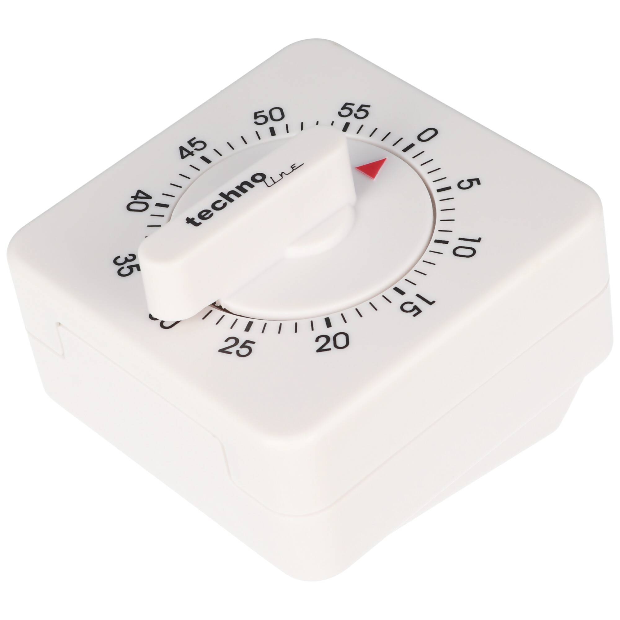 Kurzzeitwecker Analog weiß im klassischen Design