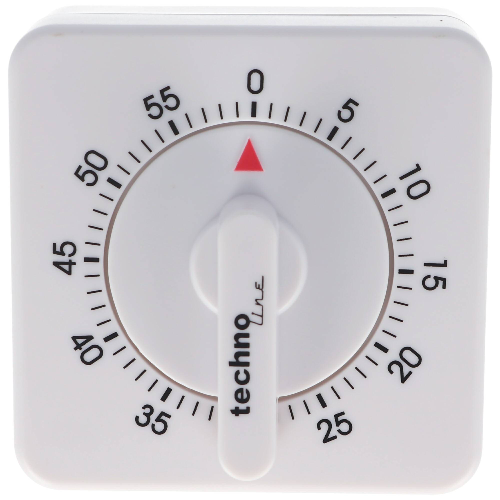 Kurzzeitwecker Analog weiß im klassischen Design