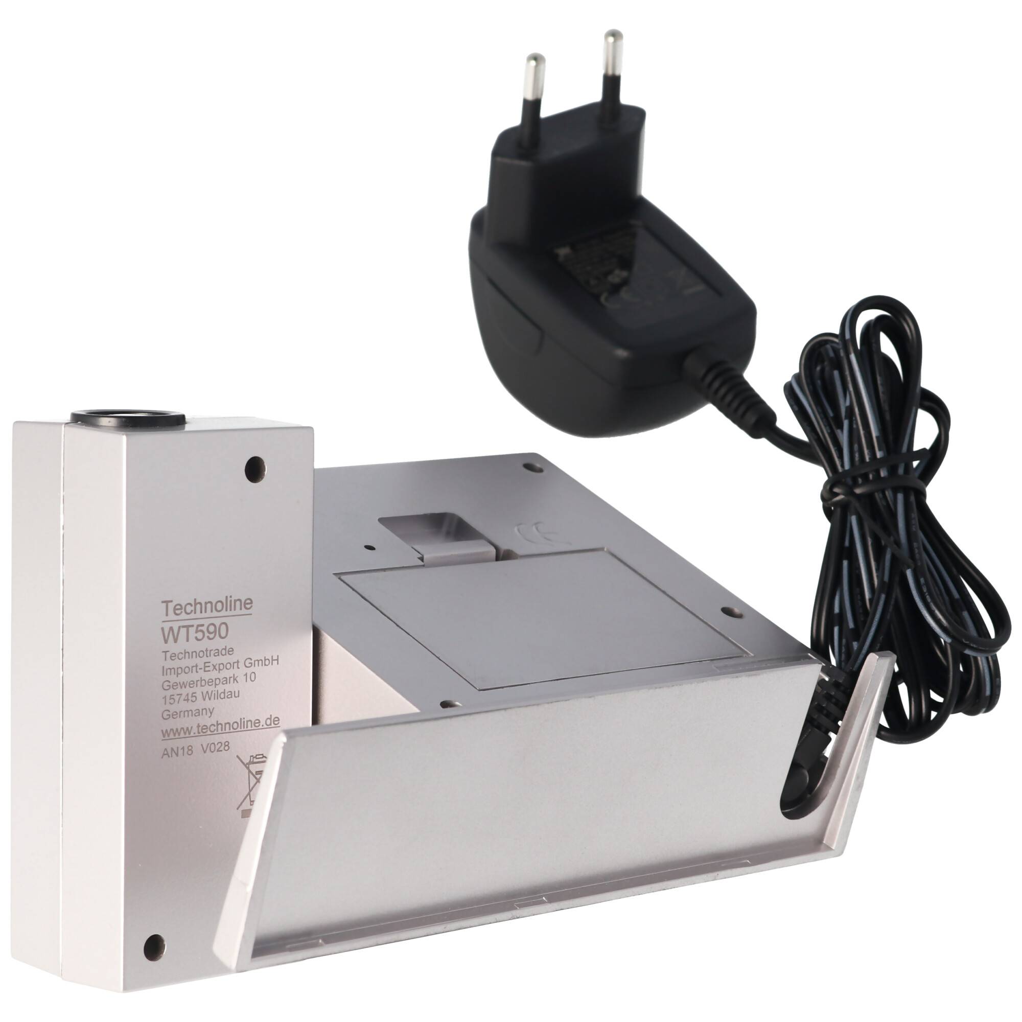 Funkwecker WT 590 mit Projektion der Uhrzeit z.B. an die Wand