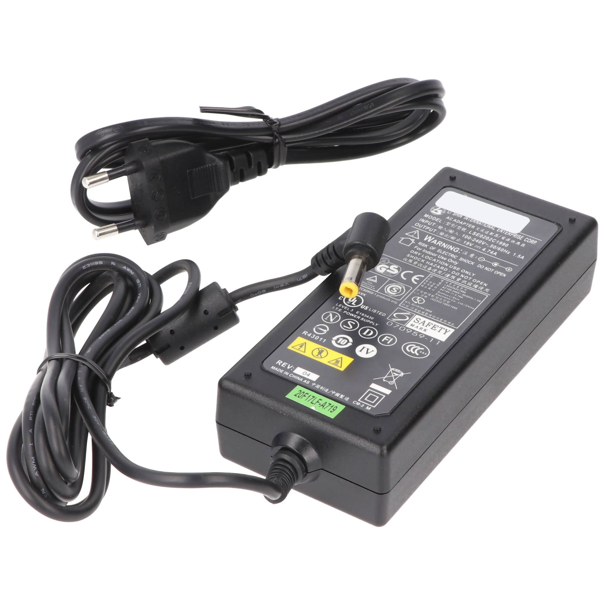 Netzteil für Fujitsu-Siemens Celsius Mobile H (kein Original)