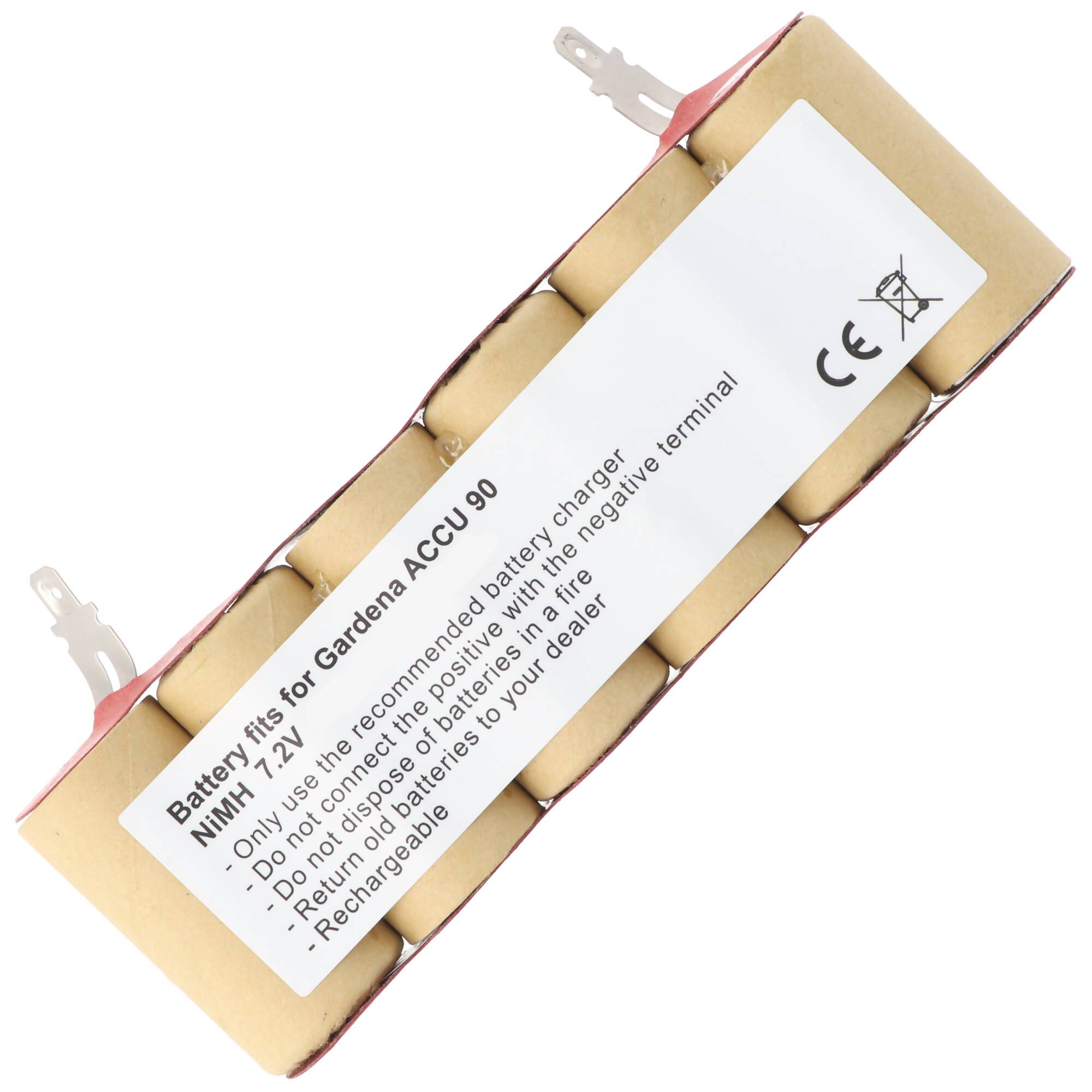 Ansmann ASN15HD Akku als Nachbau Akku NiMH mit 2000mAh