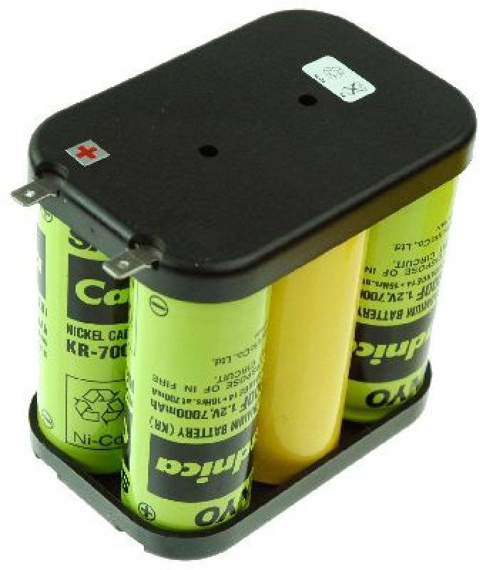 Sanyo Ersatz-Akku für Handscheinwerfer HALO 6, HALO 6 EX, HALO6