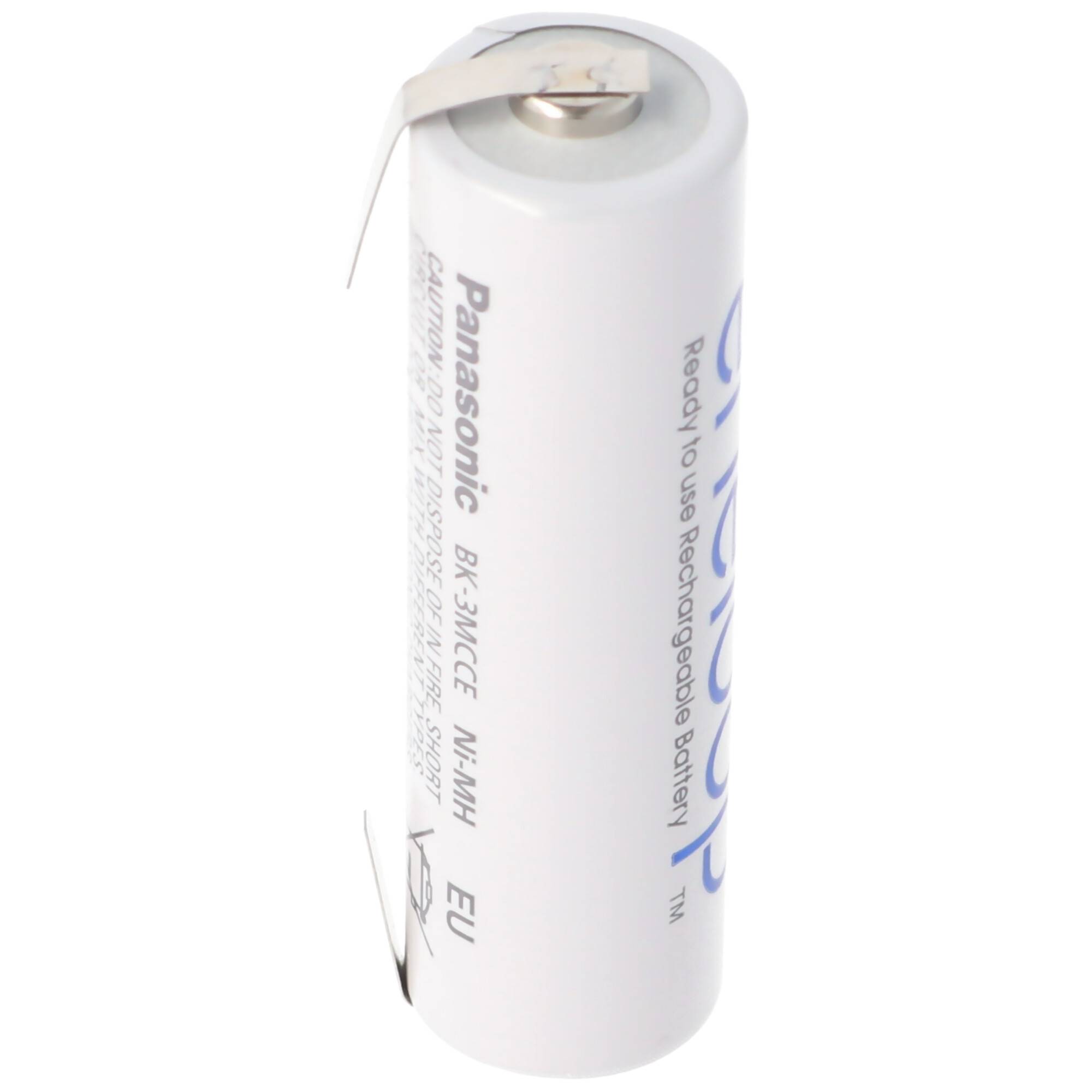 Panasonic eneloop Standard BK-3MCC Mignon AA mit Lötfahne in U-Form