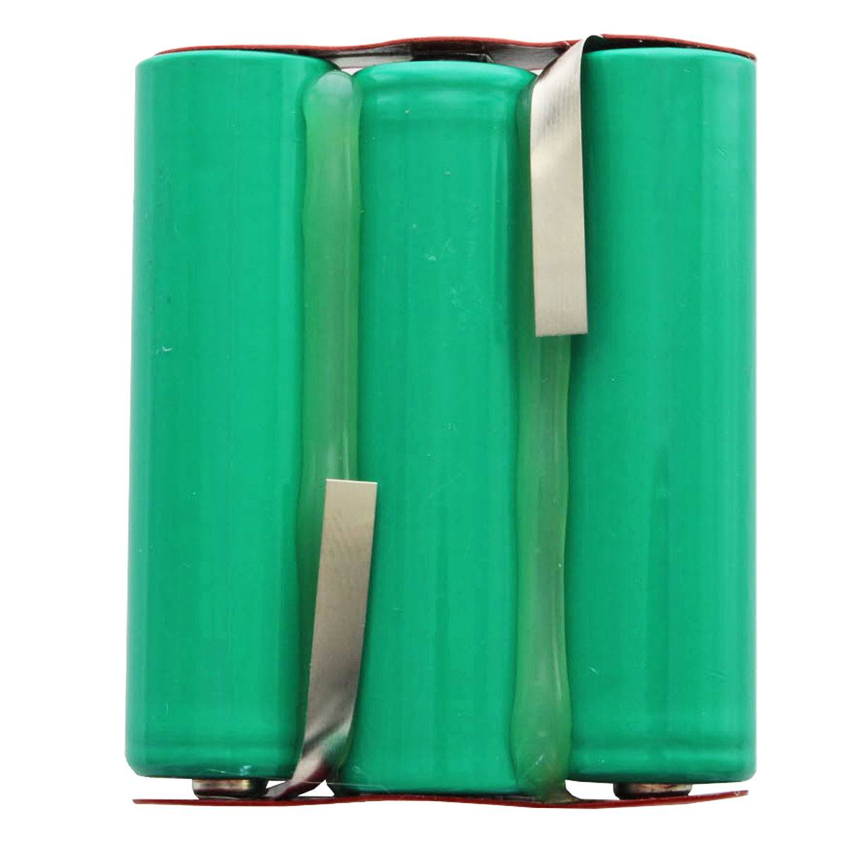 NiMH 3,6 Volt AkkuPack F1x3 AA mit bis zu 2000mAh Kapazität, AEG Typ 141 Junior 2.0 Akku neue Version nebeneinander