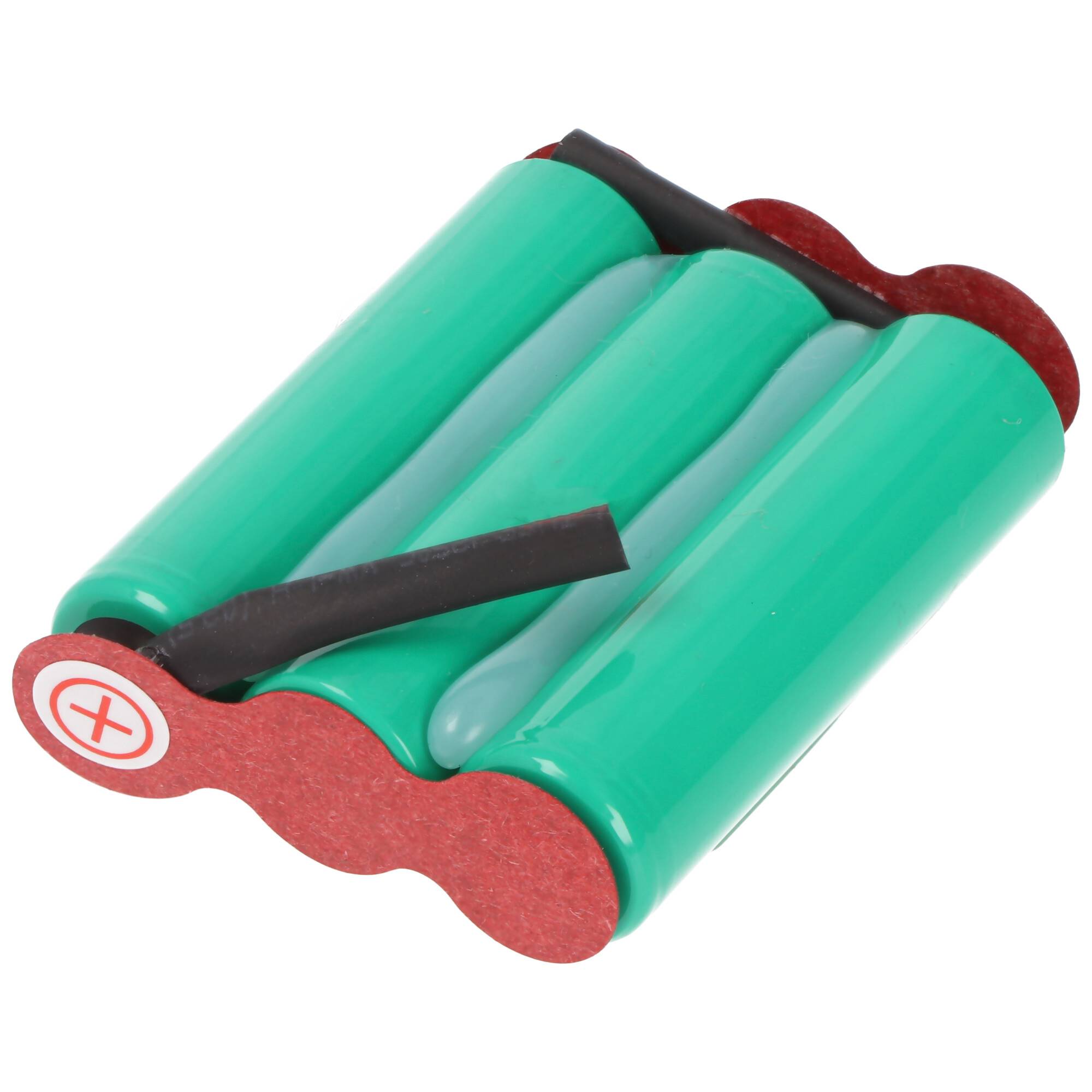 NiMH 3,6 Volt AkkuPack F1x3 AA mit bis zu 2000mAh Kapazität, AEG Typ 141 Junior 2.0 Akku neue Version nebeneinander