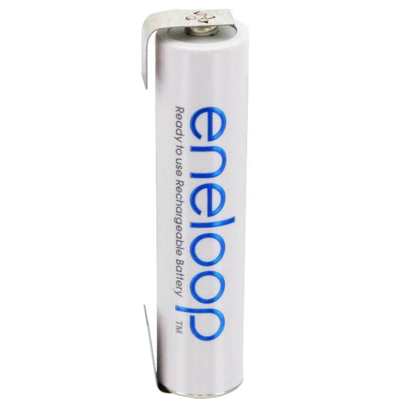 Panasonic eneloop Standard BK-4MCC Micro AAA mit Lötfahne U-Form