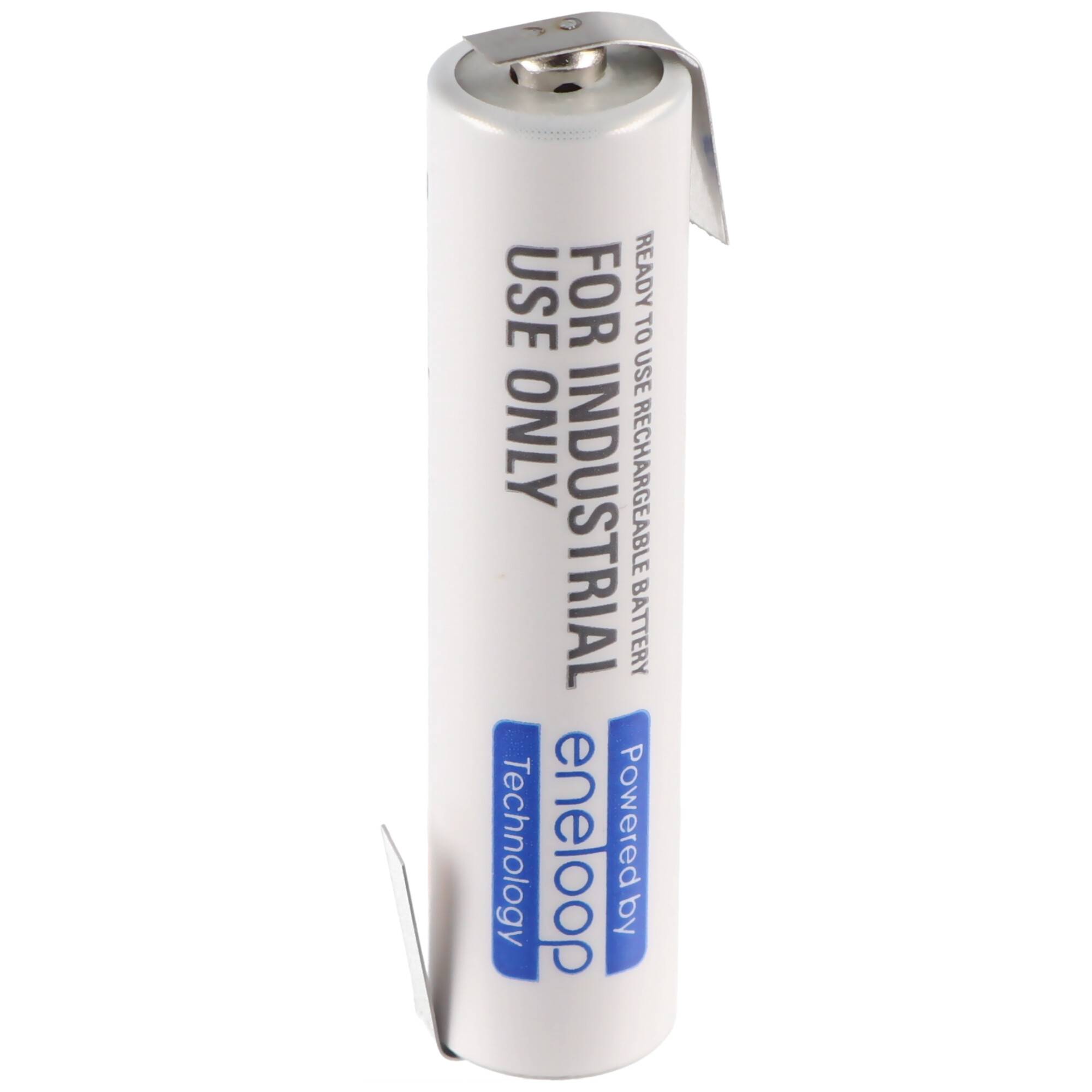 10er Pack Panasonic eneloop Standard ehem. Sanyo AAA Micro LR03 NiMh Akkus mit Lötfahnen in Z-Form