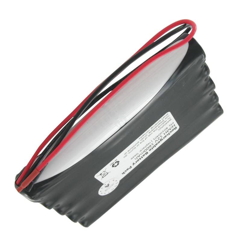 Nachbau Akku als NiMH Ersatz-Akku für den Geze 12V AkkuPack mit Kabel