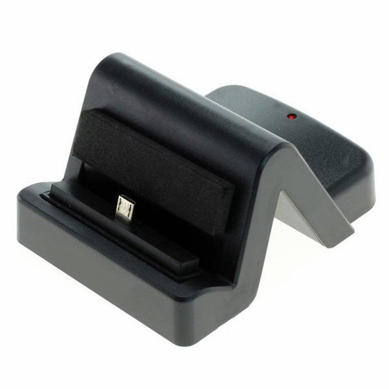 Ladegerät passend für den Sony PS4 Controller, Dockingstation schwarz