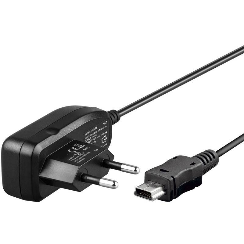 Ladegerät kompatibel zu mini USB Geräten mit mini-usb Anschluss