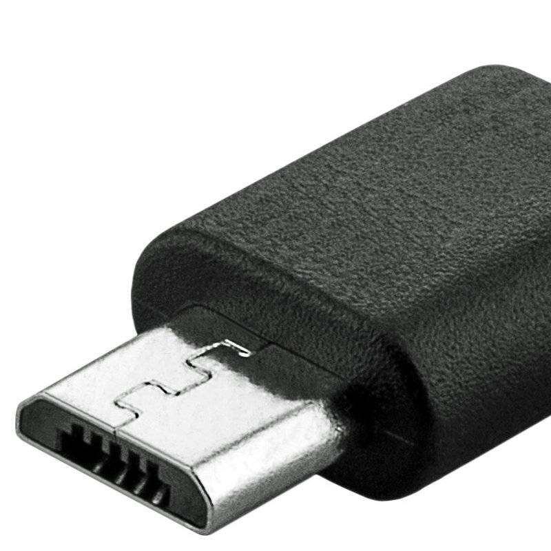 Micro-USB Schnellladekabel 1 Meter schwarz, micro-USB Sync- & Ladekabel