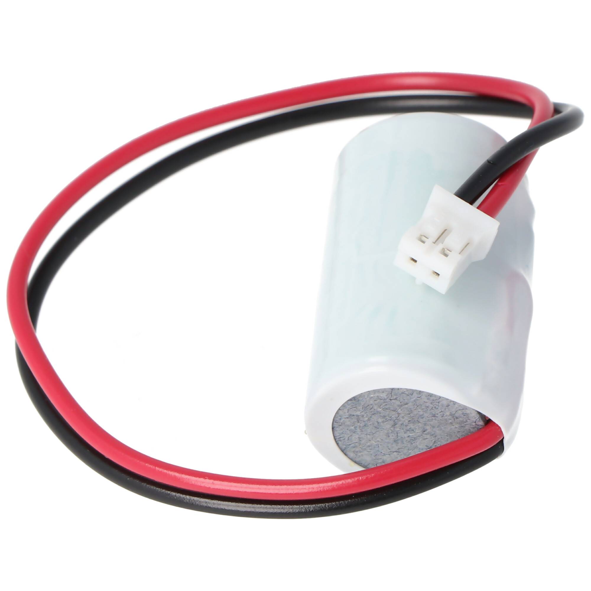 Varta CR1/2AA Batterie mit Kabel und JST PHR-2 Stecker Herst.Nr: 06127201390
