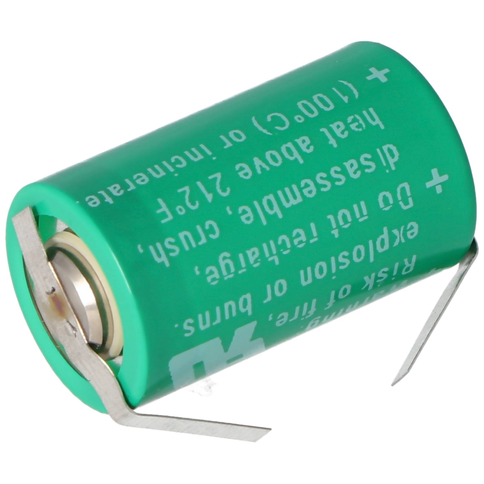 Varta CR1/2AA Lithium Batterie 6127 mit Lötfahne U-Form