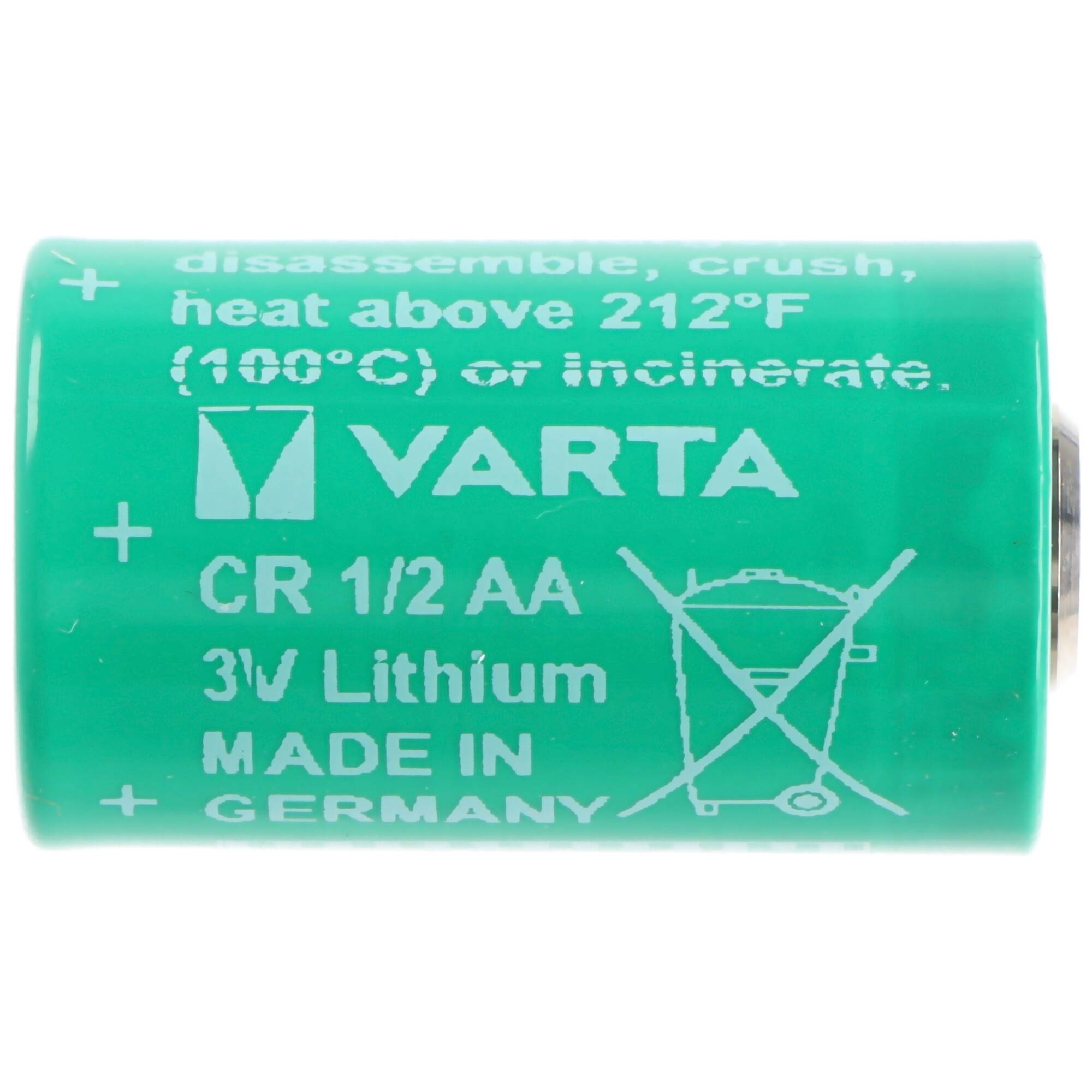 Varta CR1/2AA Lithium Batterie 6127, UL MH 13654 (N)