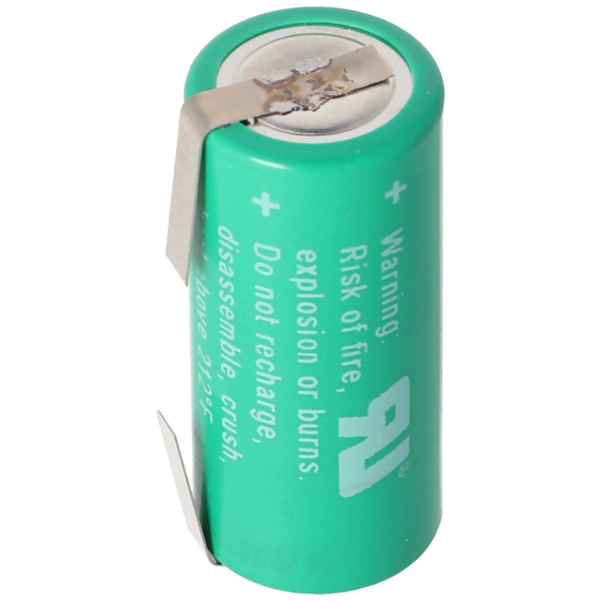 Varta CR2/3AA Lithium Batterie, Varta 6237 mit Lötfahne U-Form, 6237301301