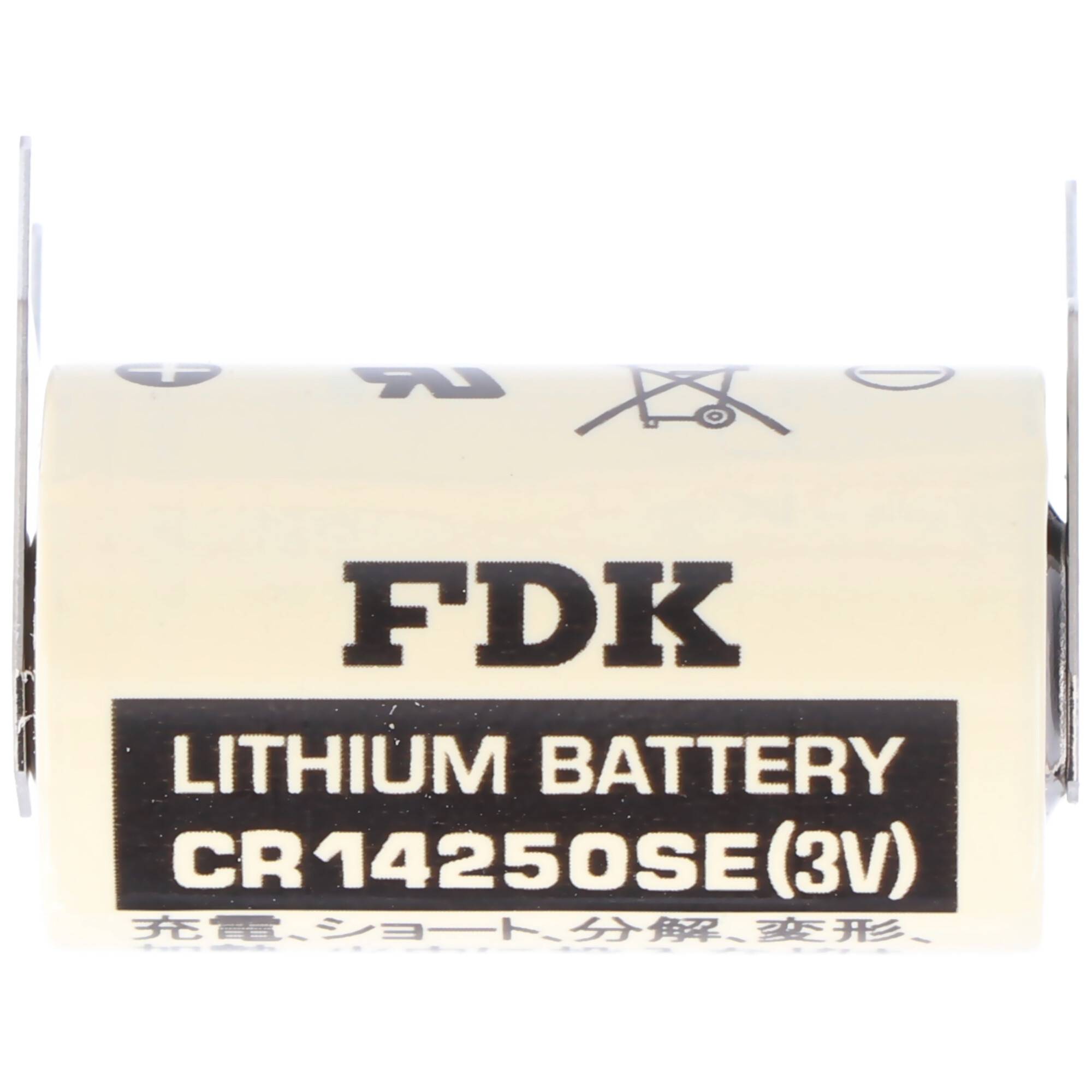 FDK-Lithium-Batterie mit der Bezeichnung „CR14250SE(3V)