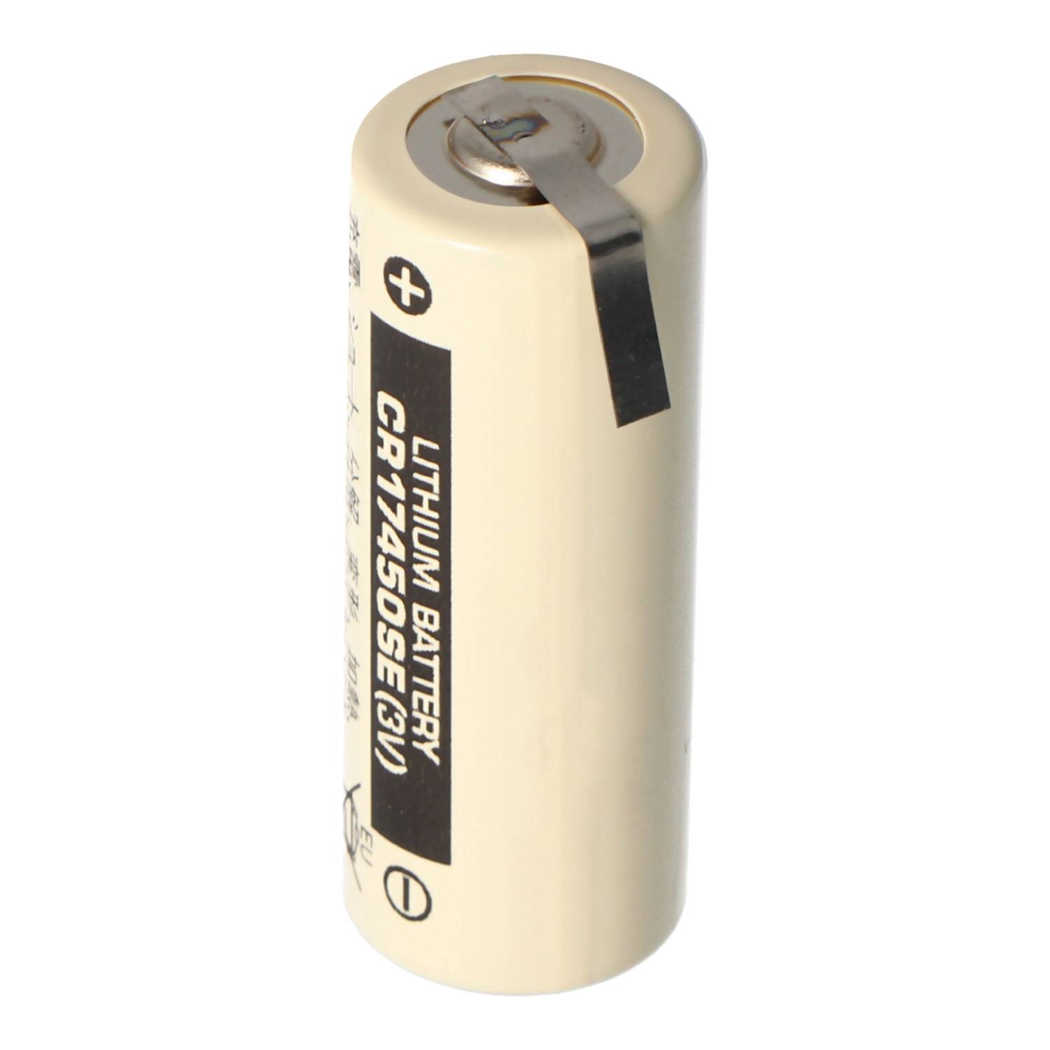 Sanyo Lithium Batterie CR17450SE Size A, mit Lötfahne Z-Form