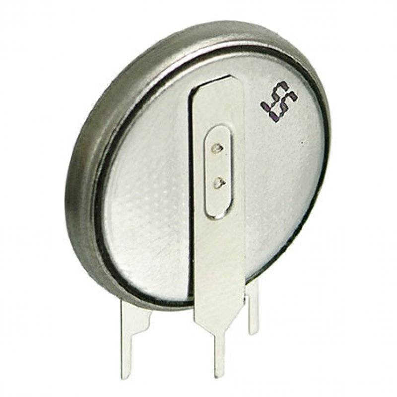 CR2032-1GV Lithium Knopfzelle stehende Printausführung 3er Print