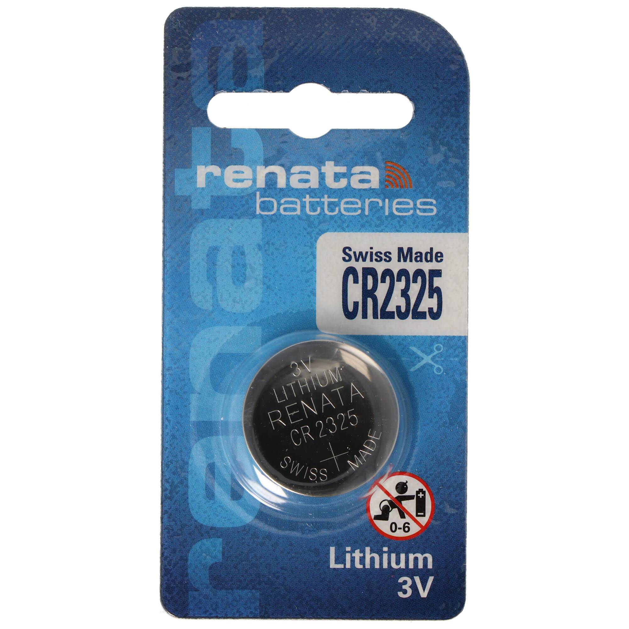 BR2325 Lithium Batterie IEC BR2325 5er Set