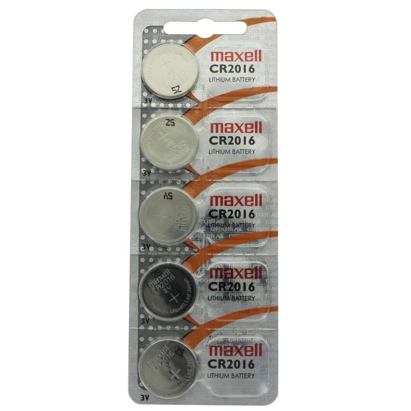 CR2016 Lithium Knopfzelle IEC CR2016 im 5er Pack