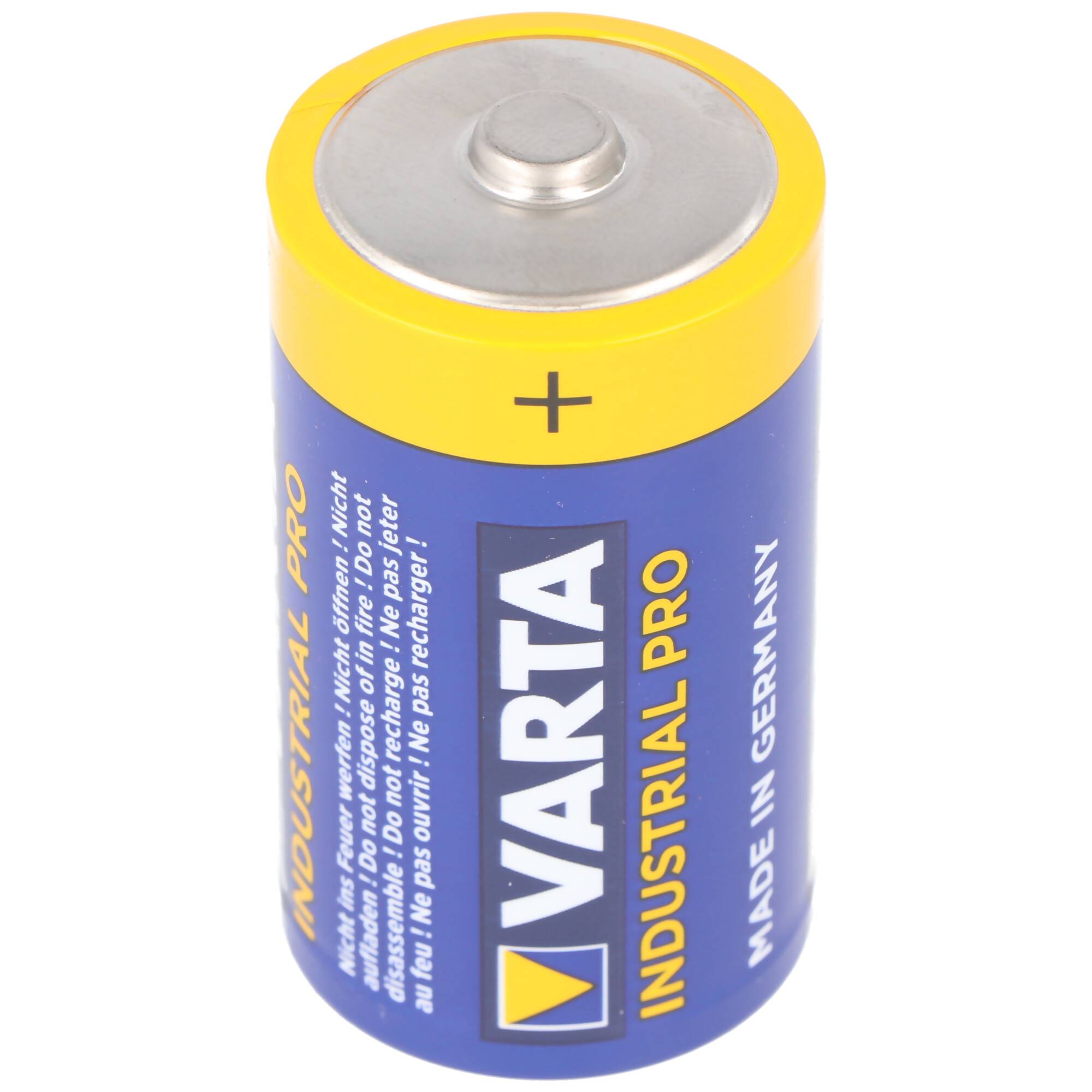Varta 4020 Industrial 1,5 Volt max. 16500mAh Abmessungen ca. 61,5 x 34,2mm Alkaline Mono , D, LR20