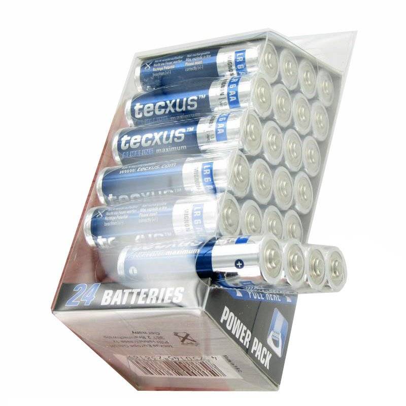 24er Sparpack Mignon AA LR6 UM3 Alkaline Batterien mit hoher Leistungsfähigkeit