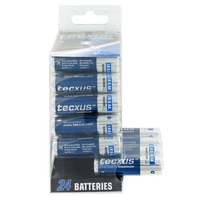 24er Sparpack Mignon AA LR6 UM3 Alkaline Batterien mit hoher Leistungsfähigkeit