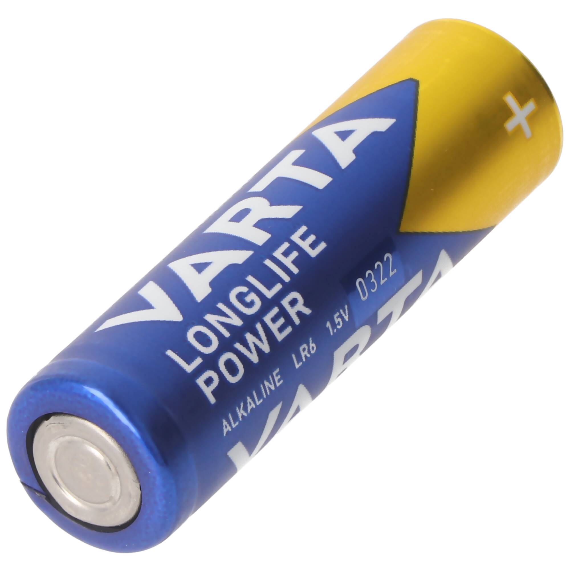 Varta Longlife Power ehem. High Energy 4906 Mignon AA LR6 40er Box in Folie
