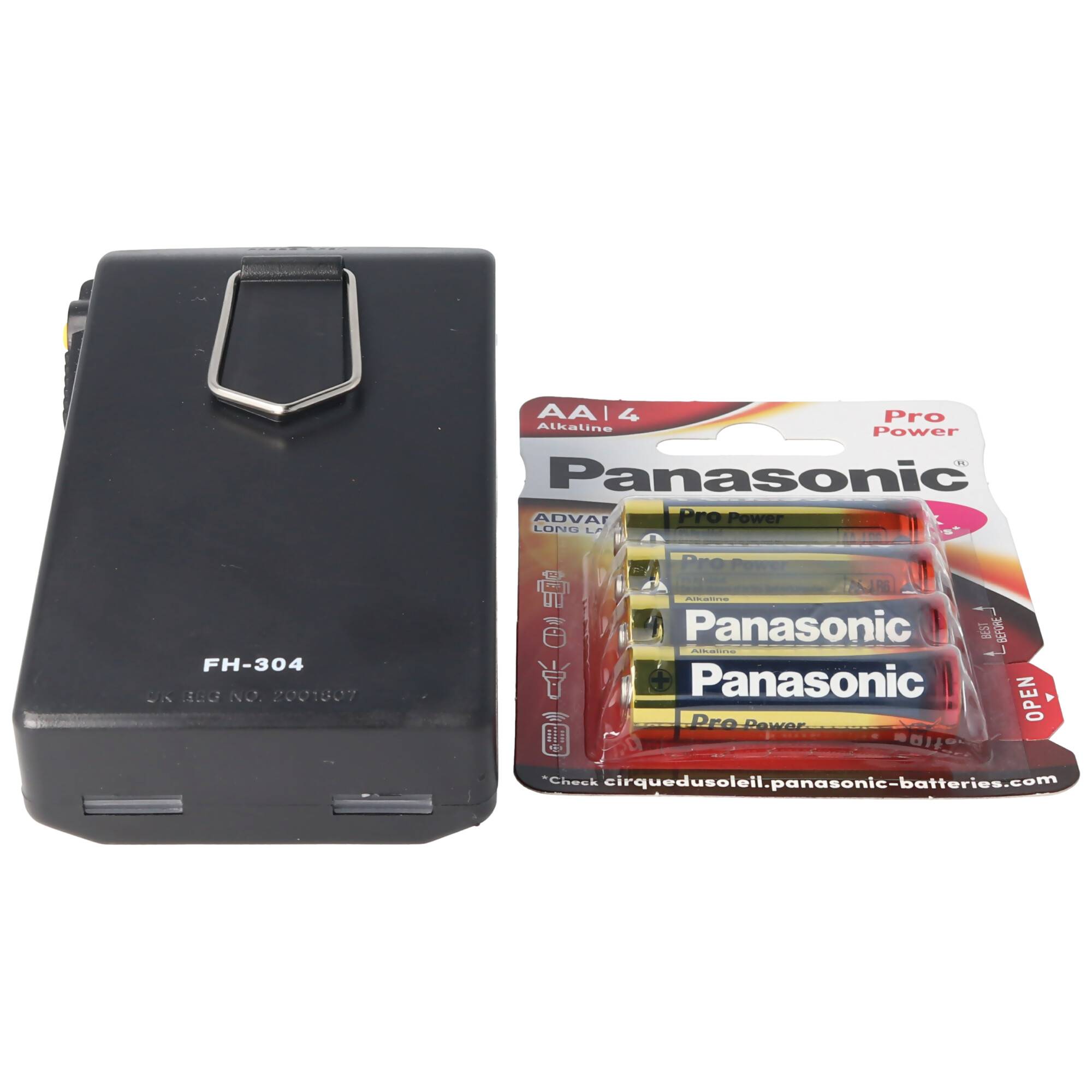 Panasonic PowerMax3 Spar-Pack Mignon/AA mit einfacher Taschenlampe