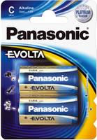 Panasonic Evolta C, Einwegbatterie, Alkali, 1,5 V, 2 Stück(e), Blau, C