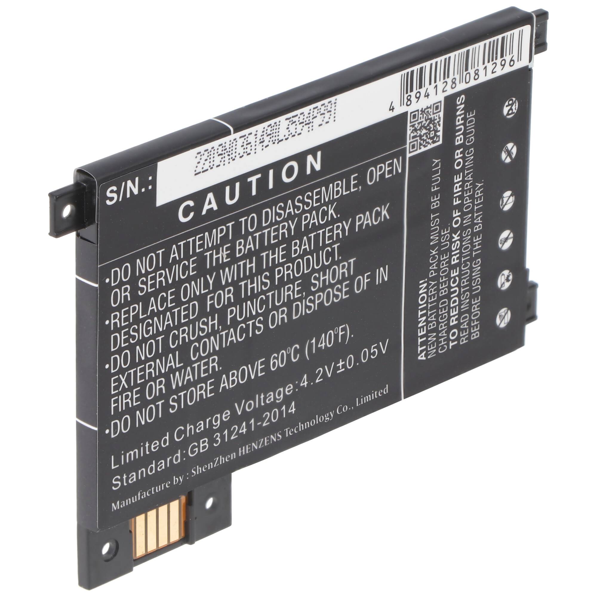 Akku passend für Amazon Kindle Touch Akku D01200, DR-A014 3,7 Volt 1400mAh