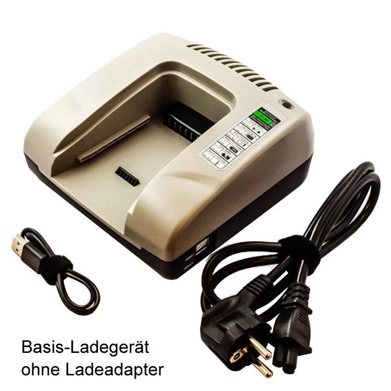 AccuCell Basisladegerät 21,6 bis 36 Volt für austauschbare Ladeadapter