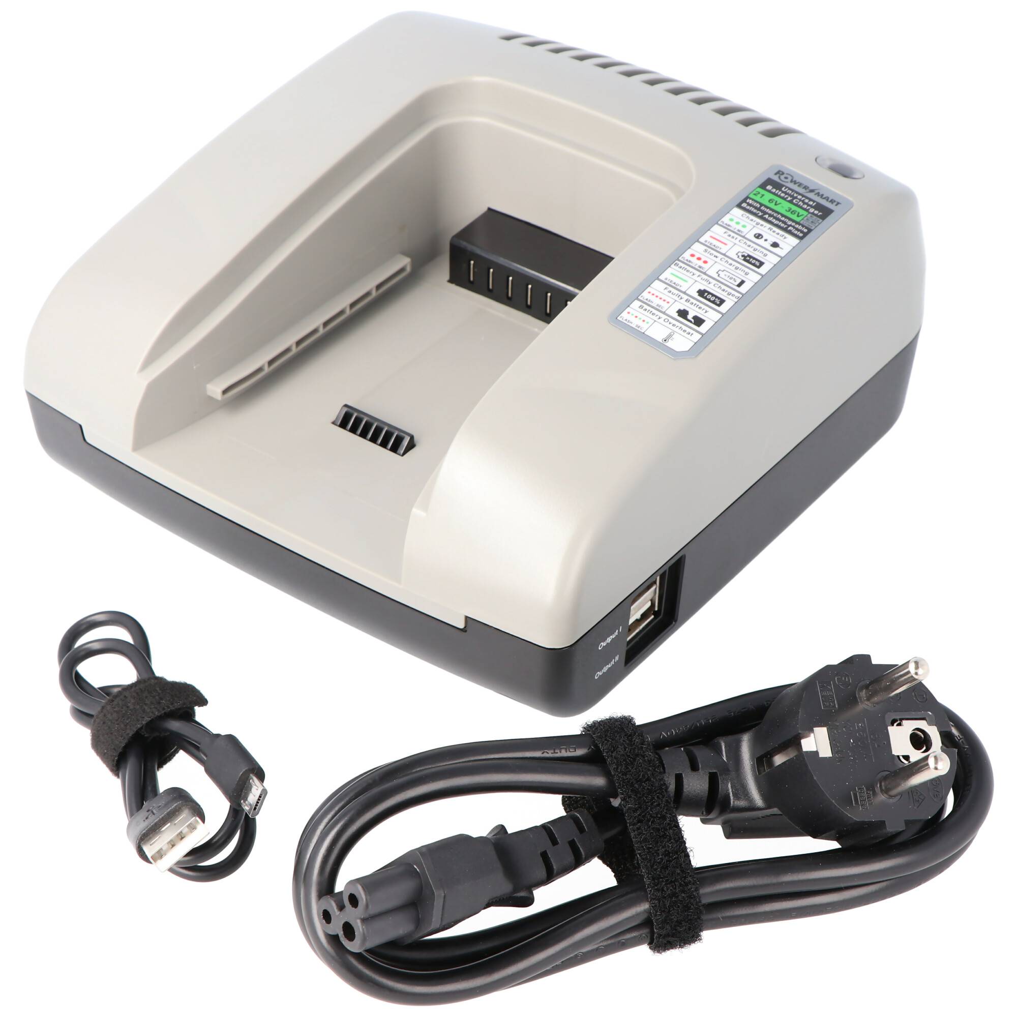 Ladegerät inkl. Ladeschale passend für den Hilti Akku HILTI C7/24, B 24/2.0, B 24/3.0